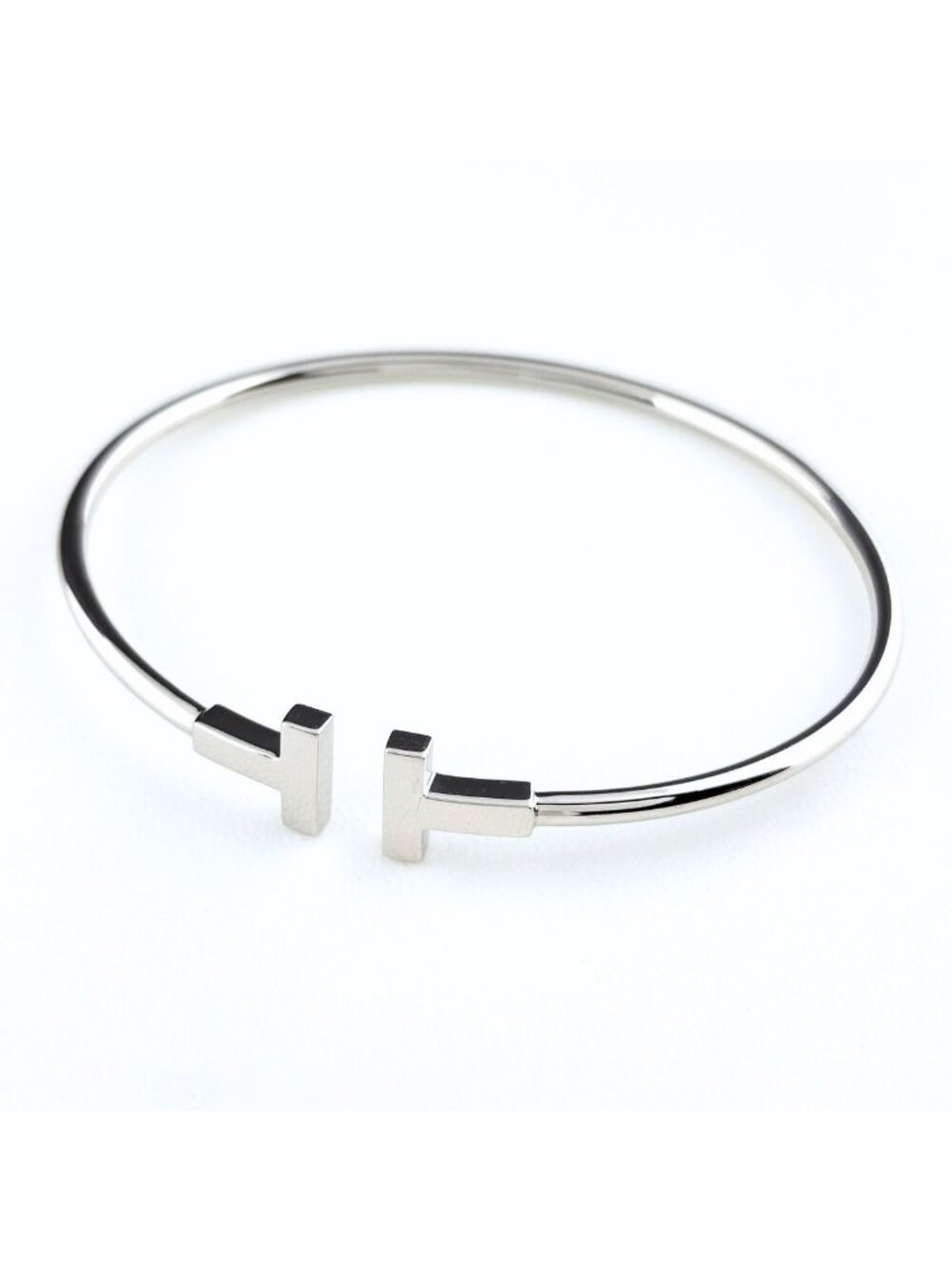Tiffany & Co T Wire Bangle Bracelet